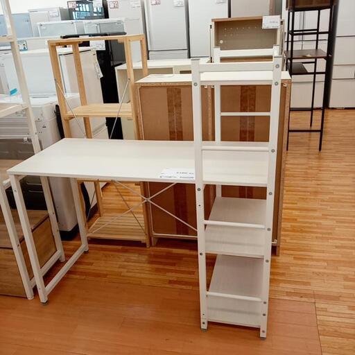 ★ジモティ割あり★ デスク　ホワイト　クリーニング済　YJ5172