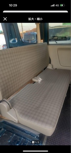 エブリィバン⭐︎セカンドシート⭐︎後部座席