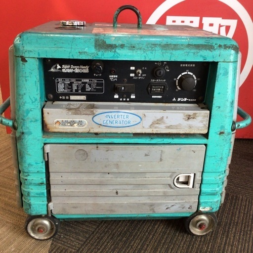 【店頭引取限定】【中古】【ジャンク品】【現状販売】 Denyo デンヨー エンジン溶接発電機 33,000円(税込)