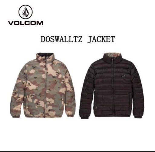 ボルコム VOLCOM DOSWALLTZ JACKET ダウン スケートボード