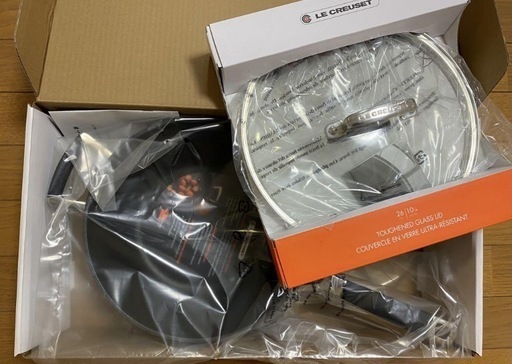 【定価29040円】新品　ル・クルーゼ　ウォックパン\u0026蓋　26㎝