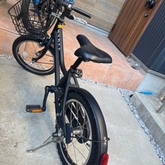 ブリジストン ハイディキッズ 16インチ カゴ付きの画像