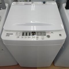 ★ジモティー割引有★ Hisense 5.5kg全自動洗濯機 HW-T55H 2024年製 中古品 