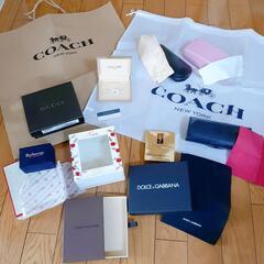 COACH　ルイヴィトン　CELINEなど　ブランドバッグ　箱　...