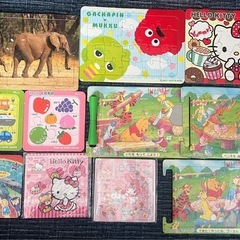 パズル　まとめ売り　子供　キャラクターの画像
