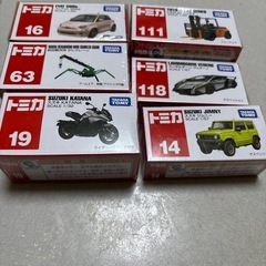 トミカ☆新品6コセット