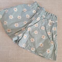 80 プティマイン(petit main)レトロ花柄キュロット