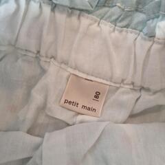 80 プティマイン(petit main)レトロ花柄キュロットの画像