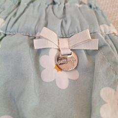 80 プティマイン(petit main)レトロ花柄キュロットの画像