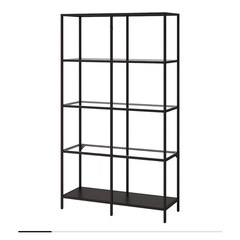 【引取りに来られる方限定】IKEA ヴィットショー　棚　ガラス 