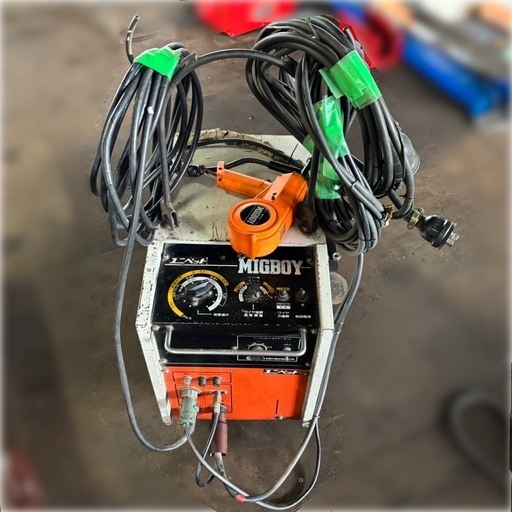 自動溶接機／MIGBOY／CPSS-135／単相200v／135A／スプールオンガン式薄板用MIG／MAG自動溶接機