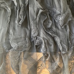 ゴシック・ロリータ膝丈スカート・レースの画像