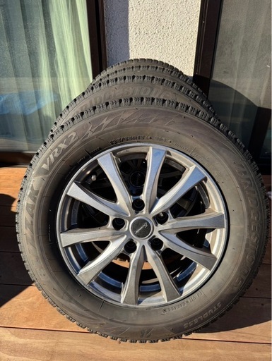   【スタッドレスタイヤ＆ホイールセット】BLIZZAK VRX2 195/65R15 91