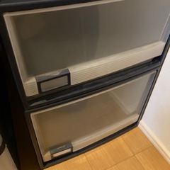 衣装ケース2段引き出し