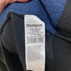 デシグアル　ビジュー　ニットの画像