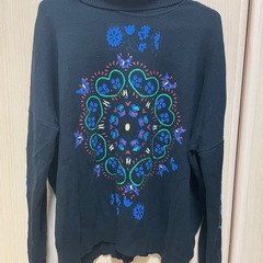 デシグアル　ビジュー　ニット