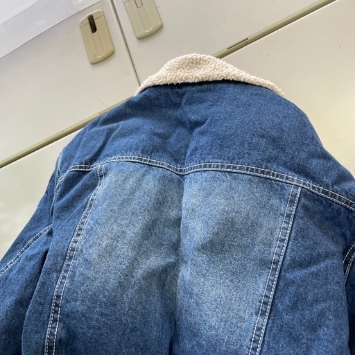 デニムジャケット、XL大変あったかい