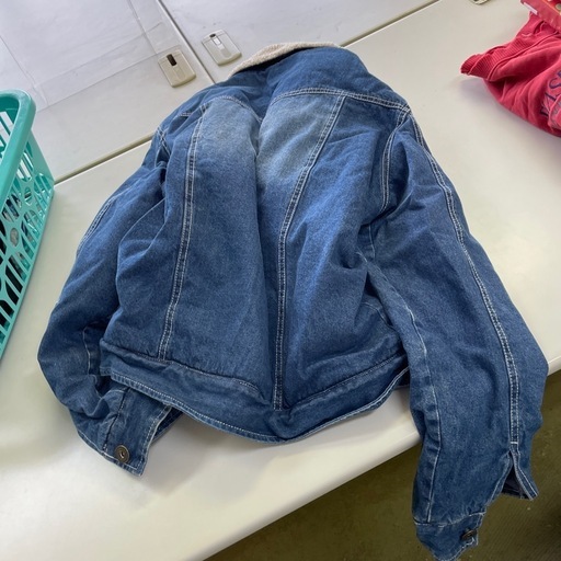 デニムジャケット、XL大変あったかい