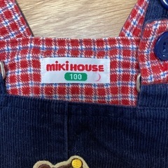 ＊ミキハウス＊オーバーオールの画像