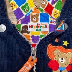 ＊ミキハウス＊オーバーオールの画像