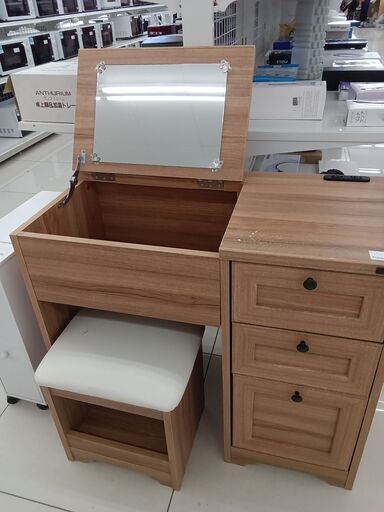 ☆ジモティ割あり☆ うれしい NITORI チェスト ダークブラウン H90×D40×W79.5