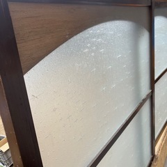 きらめきガラスの木製建具(2枚あります#18の画像