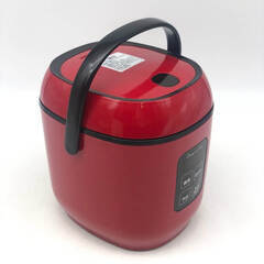 ss7247　D＆S コンパクトライス＆フードクッカー DS.8700 レッド 元箱入り Design＆Style ミニ炊飯器 赤 1.5合 電気調理 小型 炊飯ジャー 一人暮らし 炊飯器 中古の画像