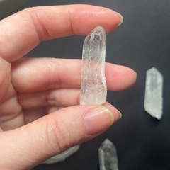ヒマラヤ水晶　ポイント　4個セットの画像
