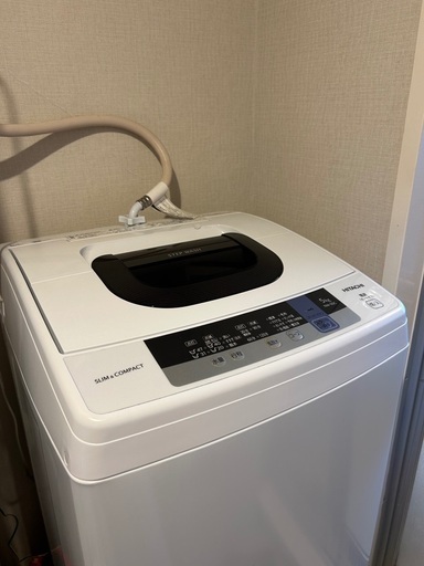 日立　HITACHI/全自動洗濯機　NW-50C 2019年製　5kg