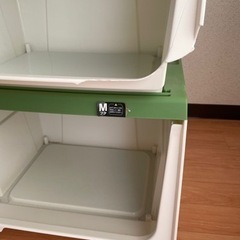 【受付終了】収納ケース　2個セット　服　おもちゃ　衣類　の画像