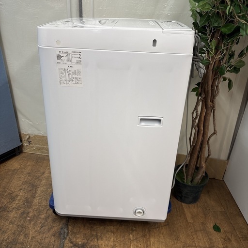 I700 ? 大決算セール特別価格！ 2022年製の美品♪ SHARP 洗濯機 （5.5㎏） ⭐ 動作確認済 ⭐ クリーニング済