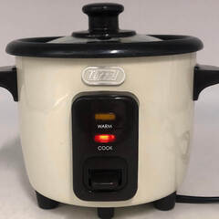 ss7253 Toffy ミニライスクッカー K-RC1 アッシュホワイト 1.5合 トフィー レトロ風家電 白 ミニ炊飯器 小型 炊飯ジャー コンパクト 一人暮らし 炊飯器 中古の画像