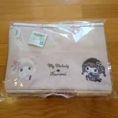 マイメロディ&クロミ　月夜のメロクロひんやりカゴバッグの画像