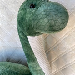 ブラキオサウルス　ティラノサウルス　恐竜　ぬいぐるみの画像