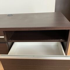 テレビ台　ダークブラウンの画像
