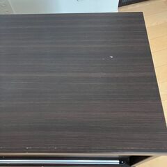 テレビ台　ダークブラウンの画像