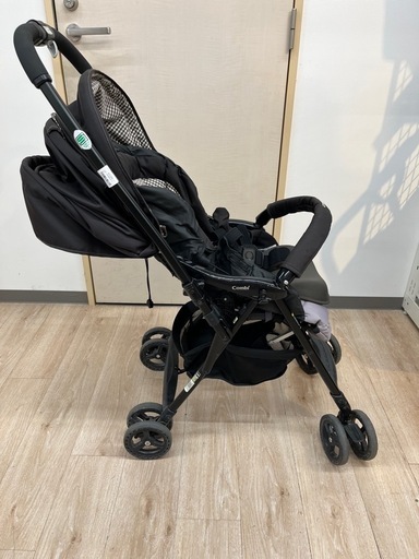 【ジャングルジャングル岸和田和泉インター店】コンビ ベビーカー メチャカルファーストα 14414 エッグショック BB-400 チャ