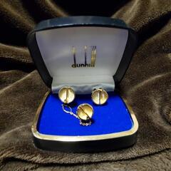 dunhill　カフス ネクタイピンの画像