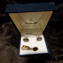 Mercedes-Benz　カフス　ネクタイピンの画像