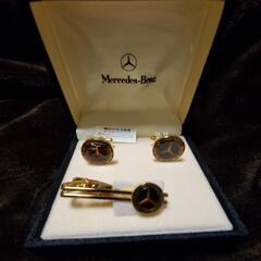 Mercedes-Benz　カフス　ネクタイピンの画像