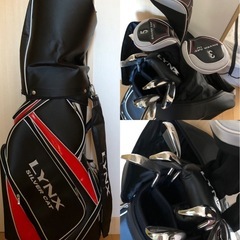 【美品】左利き用PING セット販売　ゴルフバッグ 美品】左利き用PING セット販売 ゴルフバッグ