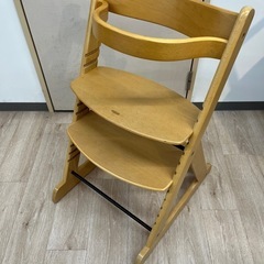 カトージ 木製ハイチェア キッズチェア ナチュラル ガードベルト...