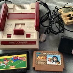 ゲーム２本付き　初代　ニンテンドー　ファミリーコンピュータ