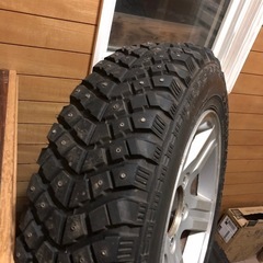 ジムニー純正サイズ！スパイクタイヤ！