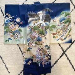【男の子】初着 産着 お宮参り着物 （長襦袢付）
