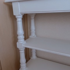 【神戸市中央区 引き取り限定】廃盤レア！﻿フランス 輸入家具 カントリーコーナー ロマンス　コンソールの画像