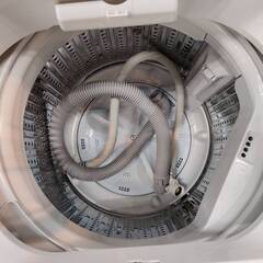 【愛品倶楽部柏店】 YAMADA SELECT (ヤマダセレクト) 2024年製 5.5kg 全自動洗濯機 YWM-T55LW ROROの画像