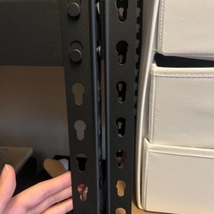シェルフ　スチールラック　（高さ調節可能）の画像