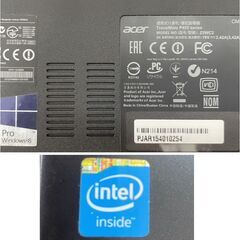 〇中古品  ノートパソコン  acer 【TravelMate P455 Z5WC2】の画像