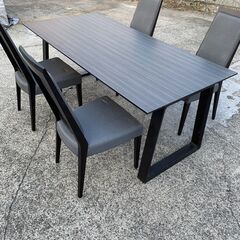 カリモク　4人掛け　ダイニングセット【RFD‐04】